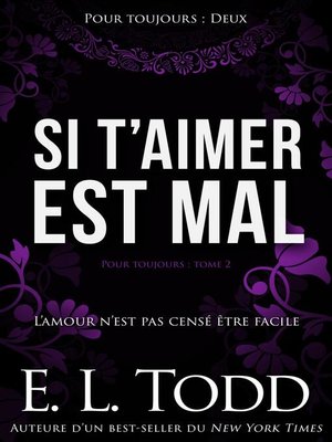 cover image of Si t'aimer est mal